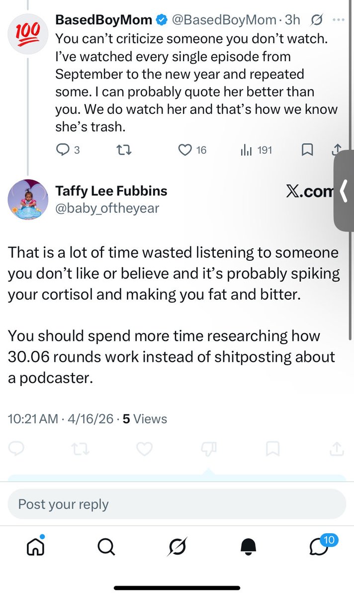 They alway comment and block. But it’s funny they love projecting their feelings about Erika onto others. If you don’t listen you’re not a credible critic, listen too much and you’re wasting time 😂 and apparently wanting to stand up against slander and gossip is time wasting.