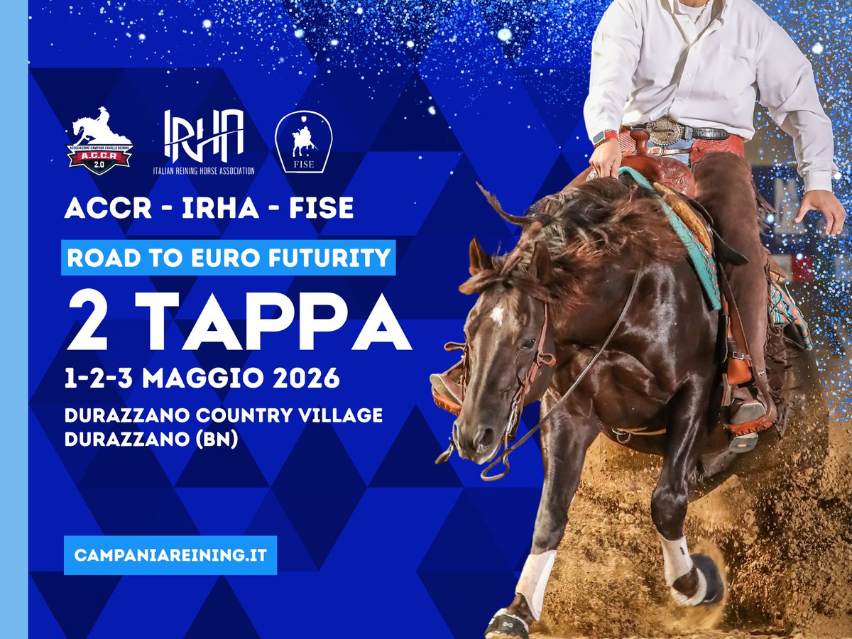 CampaniaReining's tweet image. 💥 #PAGAMENTI 💥
2 show ACCR-IRHA-FISE 2026

#METODI DI #PAGAMENTO
👇👇👇
campaniareining.it/campionato-reg…

#Reining #CampaniaReining #AccrReining