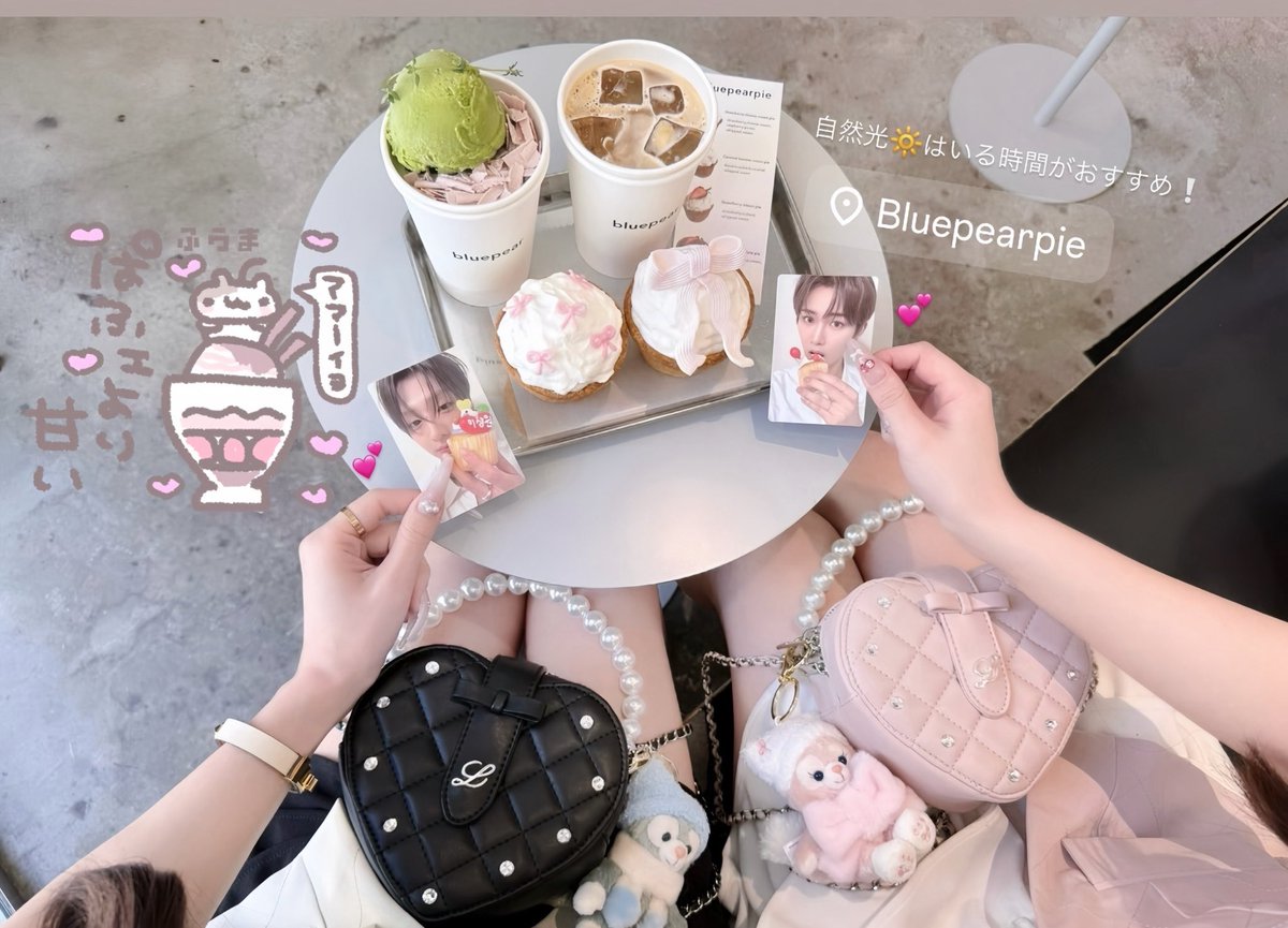 anir_diary_'s tweet photo. メンカラぴんく×ミントグリーンの妄想(?)ホビ垢コーデした日➰👶🏻💘双子で撮ったらぜっったい盛れる❕ってバズってたカフェもかわいすぎて💯💮💕 https://t.co/OqUJPMLMoH