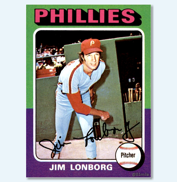 BSmile's tweet image. 1975 Topps Jim Lonborg Baseball Card ~ Happy 84th Birthday Jim! 
⚾️ Born on this day in 1942! #MLB #Phillies #History #RingTheBell