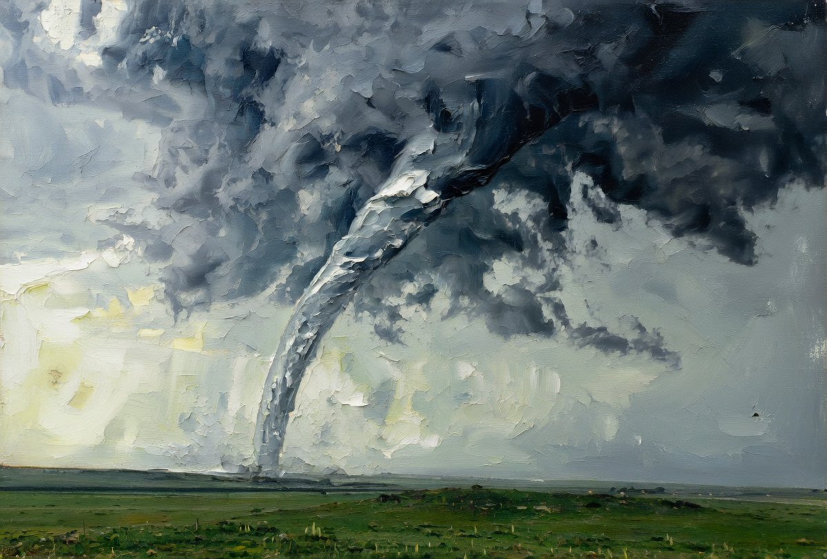 #acrosticchallenge #tornado 

Tempestuous winds
Overwhelming blasts of 
Rotating air 
Necessitating a retreat to shelter to 
Avoid a 
Disastrous or deathly
Outcome