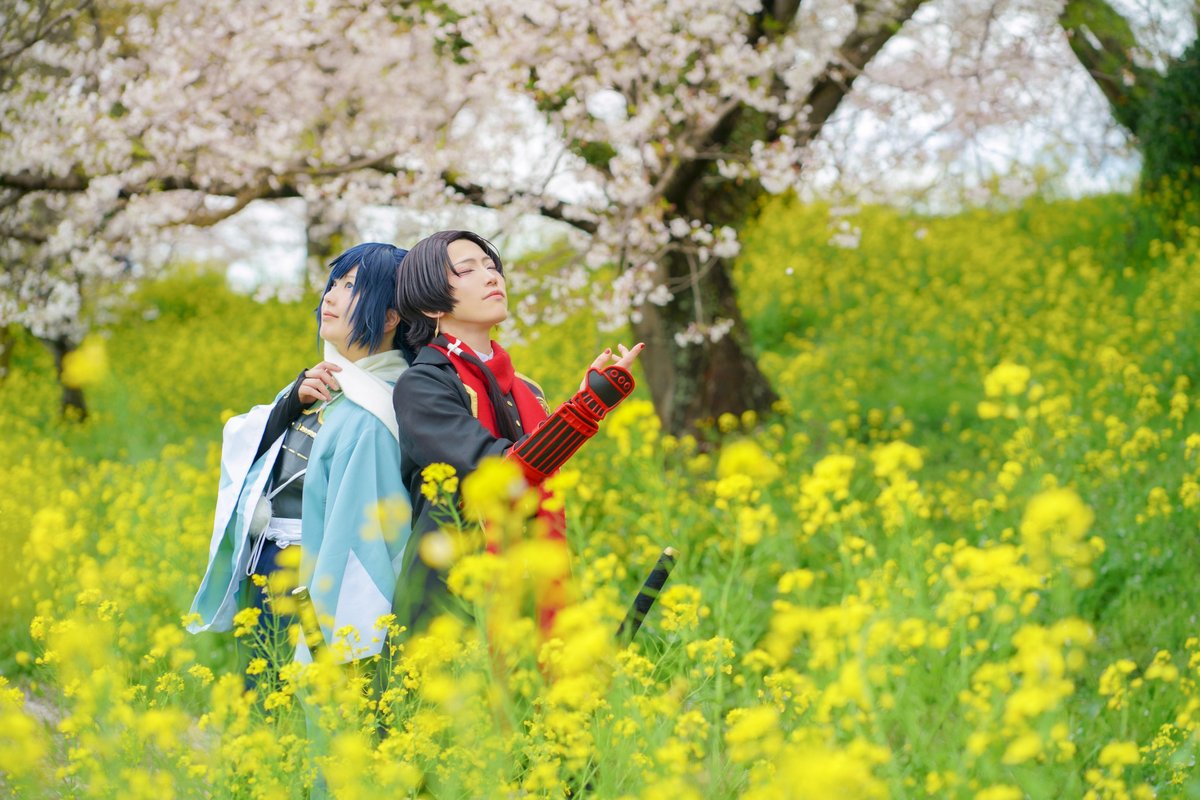 mother_kanata's tweet photo. このままずっとずっと春が続けばいいのに

清光　シヅキ
安定　彼方
photo by ユイヤ https://t.co/nPFfqGIzjf
