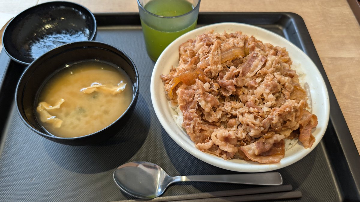 松屋の特盛食べたけど普通に食べ切れた。
次はすき家のメガ盛り食べてみたい
最後はキング…👑