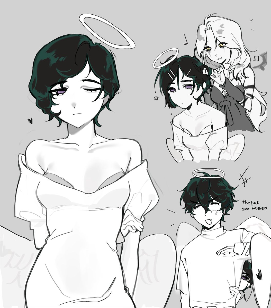 #ALNST #mizisua #sua 
mizi would def do their hair