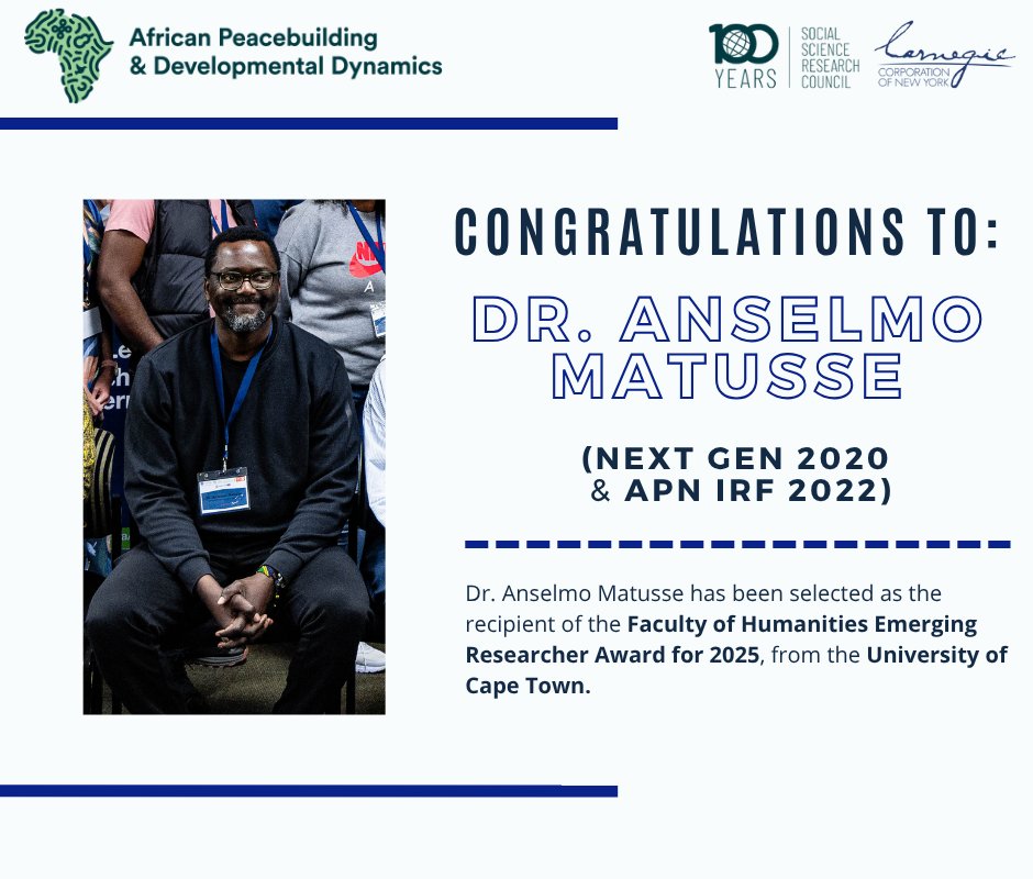 African Peacebuilding and Developmental Dynamics tweet media