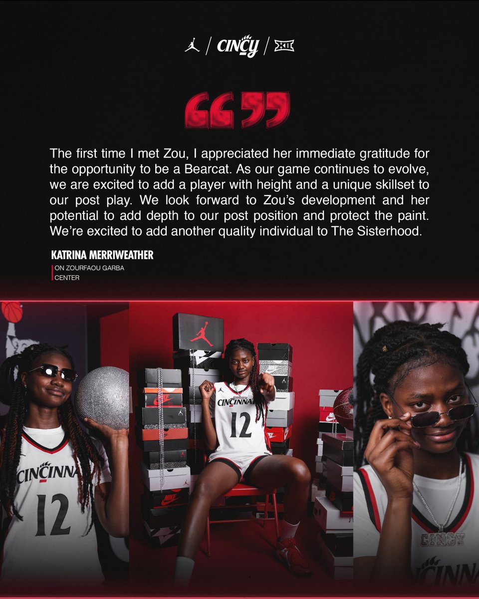 GoBearcatsWBB's tweet photo. .@CincyCoachTrina on Zou ⤵️ https://t.co/mz8R2CZvM9