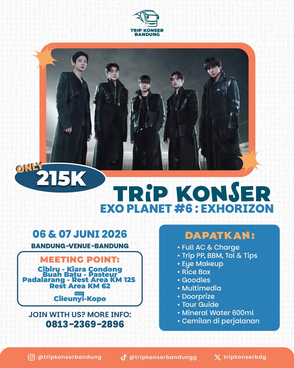 TRIP KONSER BANDUNG TREASURE EXO CORTIS BTS LANY tweet media
