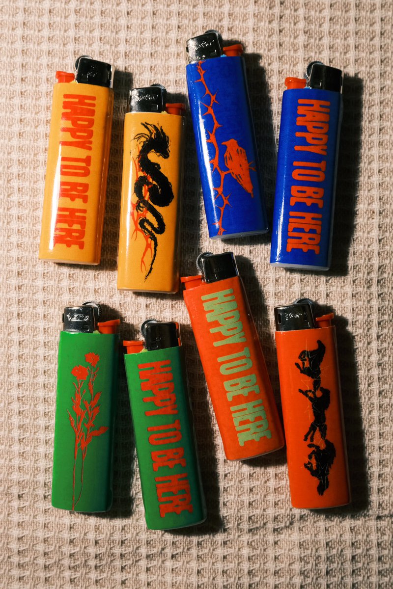 made some lighters lol