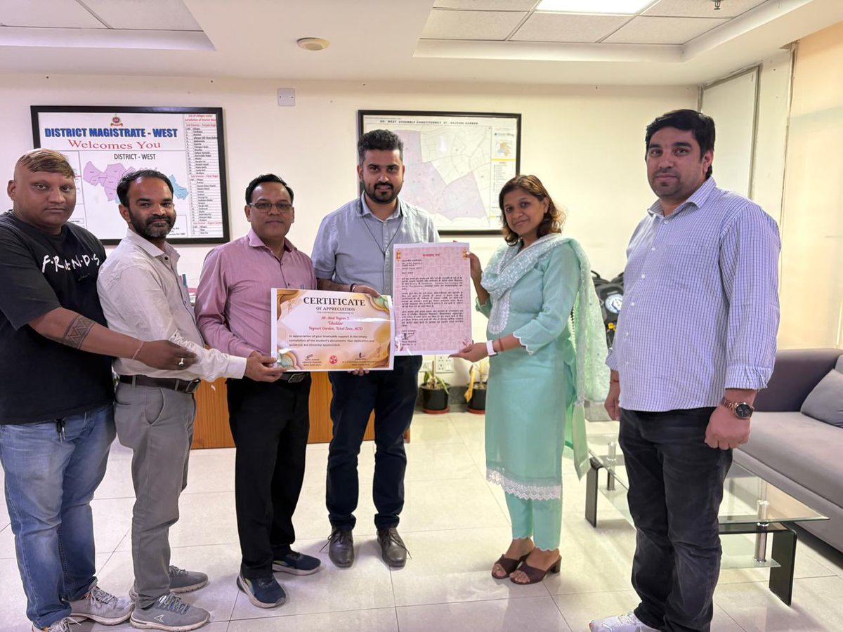 DM/DEO West Delhi tweet media