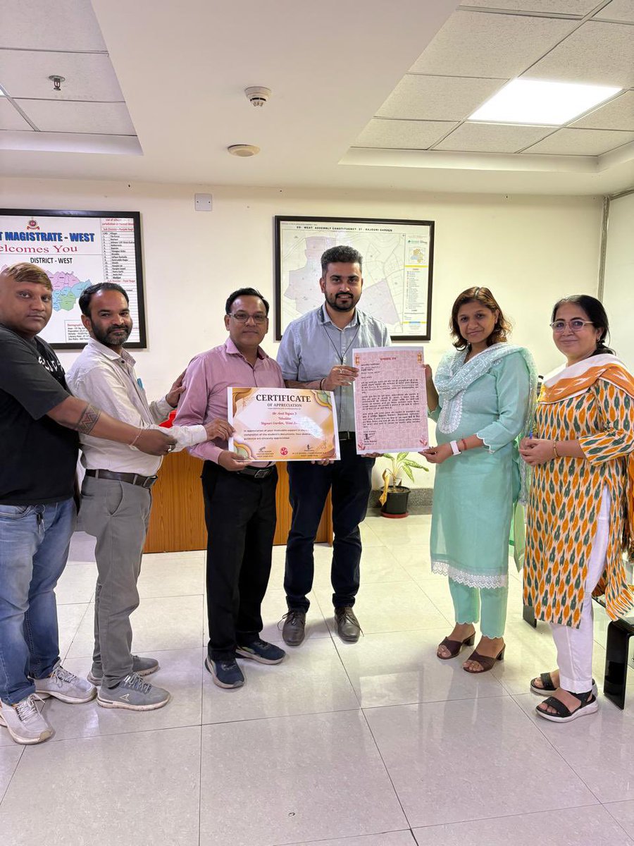 DM/DEO West Delhi tweet media