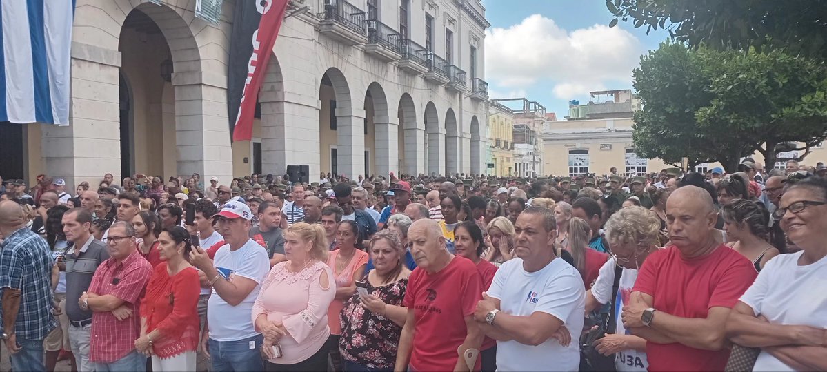 AriannisRodrgu4's tweet image. Tribuna abierta en Matanzas, donde condenamos el bloqueo de lo EEUU contra Cuba #NoAlBloqueo
#CTC #LaPatriaSeDefiende