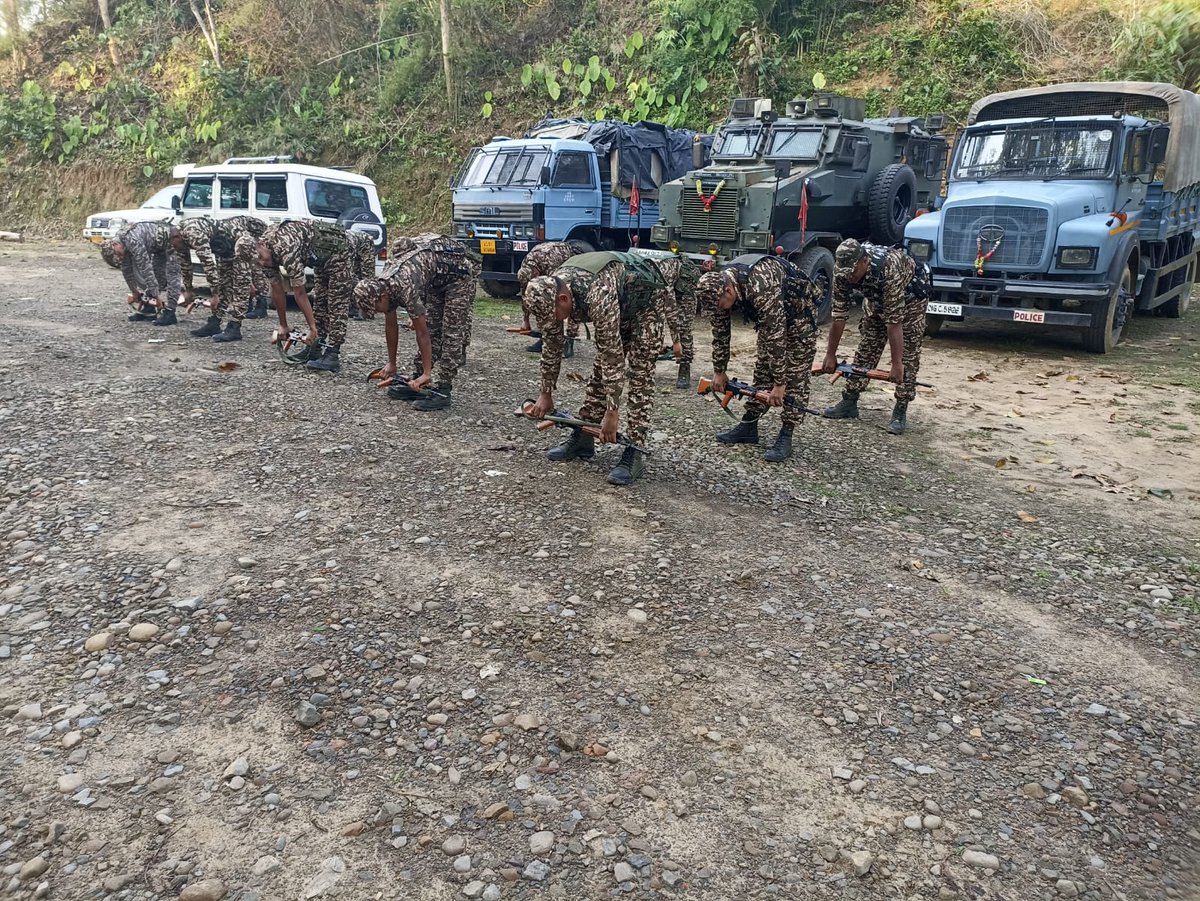 48bnCrpf's tweet photo. From fitness to field, the momentum continues. Morning PT and evening games at 48 Bn CRPF enhanced endurance, coordination and team spirit, reinforcing overall readiness and morale among personnel. #48BnCRPF #CRPF #MorningPT #EveningGames #FitForce #TeamSpirit 🇮🇳 https://t.co/SzduimNyOZ