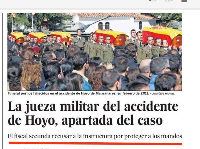 <a href="/elisabeni/">Elisa Beni</a> No see olvide ud. de la Jurisdicción Militar que son aún peores y lo sé de buena tinta que los he sufrido.