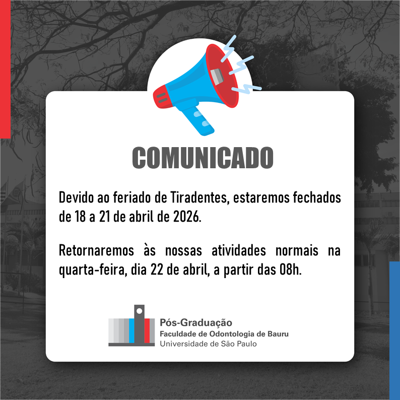 FobPos's tweet photo. Descansar é bom, evoluir é melhor ainda. Aproveite o feriado para colocar em dia os estudos! #USP #FOBUSP #posgradfob #ensino #excelência #odontologia #fonoaudiologia #mestrado #doutorado #doutoradodireto #duplatitulação #fob #fobusp #fobuspbauru #usp #uspbauru #bauru #odonto https://t.co/9ZkMbvDDah