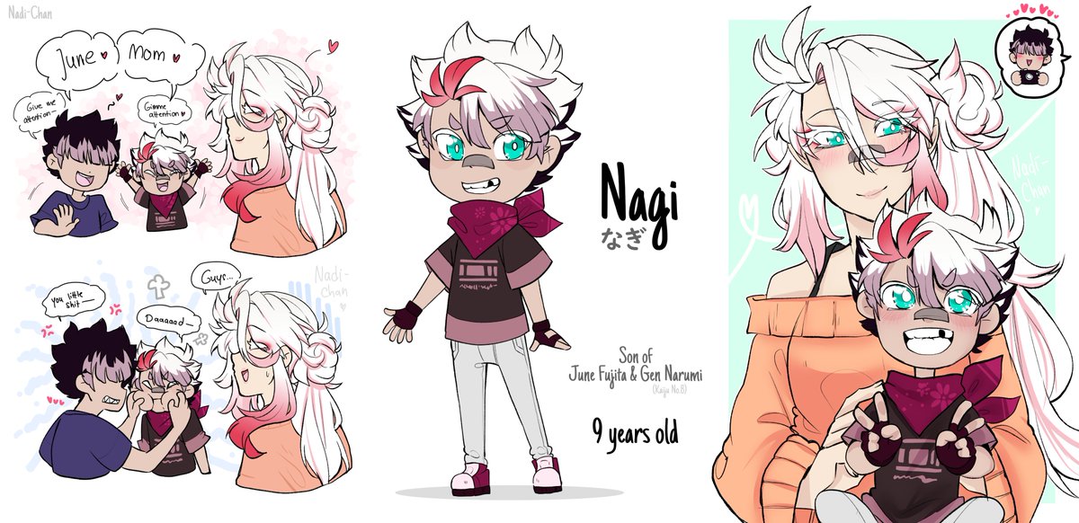 Say hello to......... Nagi.
Yep........ 👉👈