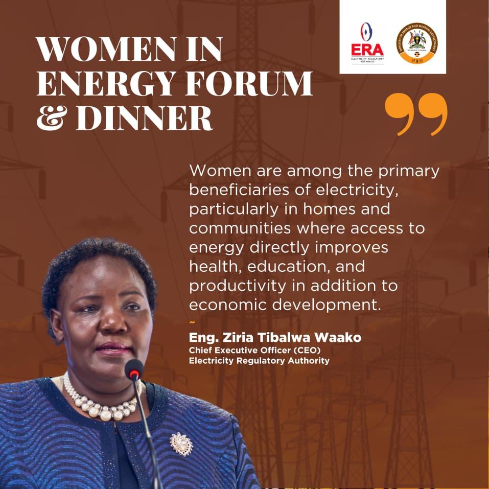 WiE_Uganda's tweet photo. Highlights of the Women in Energy Dinner &amp; Forum.
@ERA_CEO1 https://t.co/9CydUTbx7N
