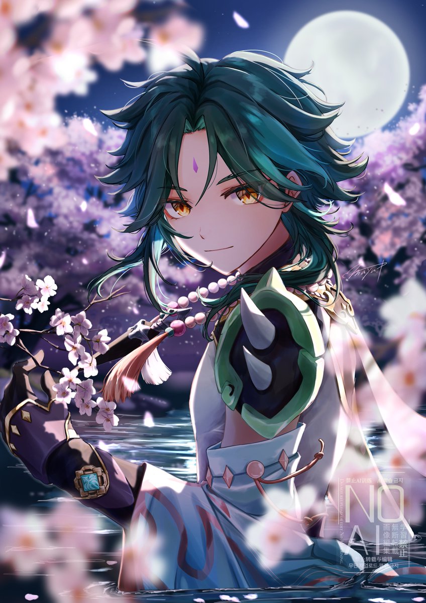 魈さま誕生日おめでとー！✨️🎂🎉
#魈生誕祭2026 #Xiao