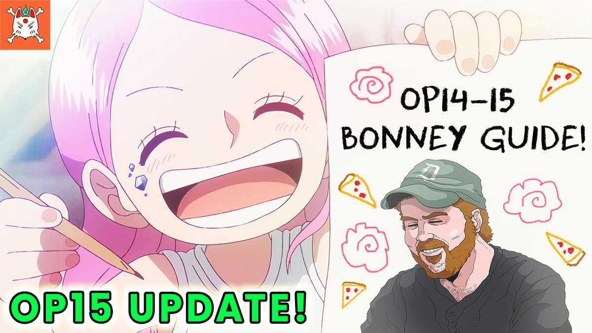 fudelioTCG's tweet photo. OP15 Initial Update to the Bonney guide is live!
For anyone who owns, the guide, it's a free update and you should be able to view it now!

For anyone who doesn't own the guide and you want to get it for the OP15 updates, you can use the code OP15PIZZA to get it 50% off : )

The guide goes over the meta breakdown for OP15, Bonney's matchup spread, key cards and new strategies, deck list examples, and matchup guides for Purple Enel, UY Nami, Sky Luffy and Lucy

I will be updating it more in the coming weeks with more in-depth breakdowns of the matchups and including gameplay videos, but I wanted to at least get this initial update out for the Bonney stans out there who want a head start, and since it's free if you already own the guide🫶🍕

I hope you find it useful and I will continue to work hard to make it even better over the coming weeks!

🔗below👇