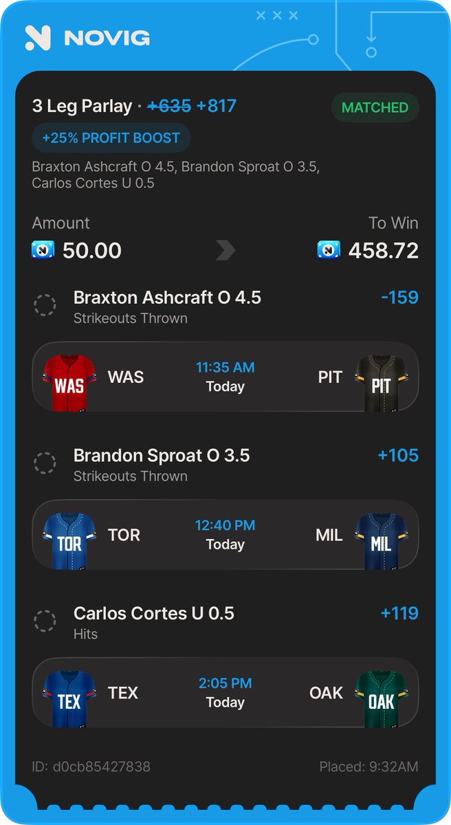 Cic | +EV Betting tweet media