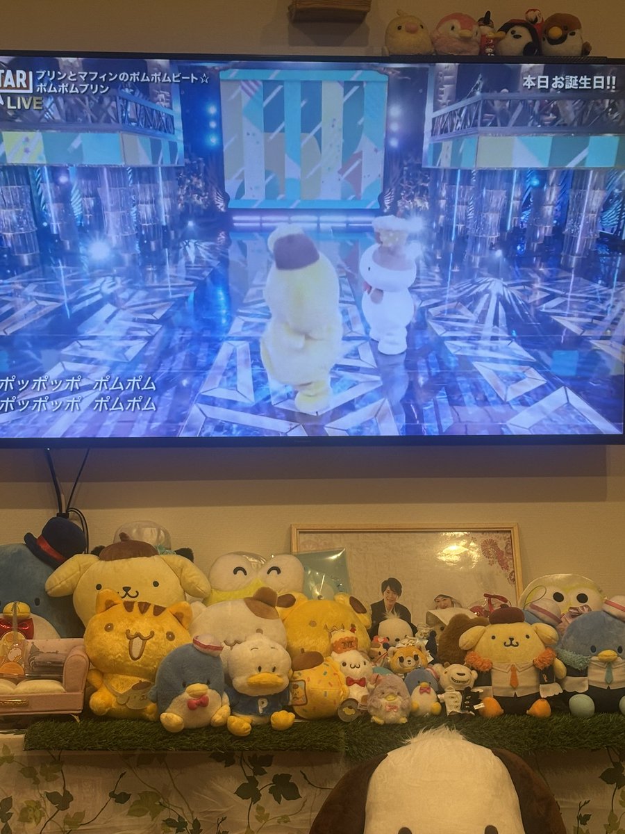 e_konomisa's tweet photo. ティーバーアップされましたね！
かわゆ
 #STARスター

ポムポムプリンとマフィンくん https://t.co/6xXK564CgB