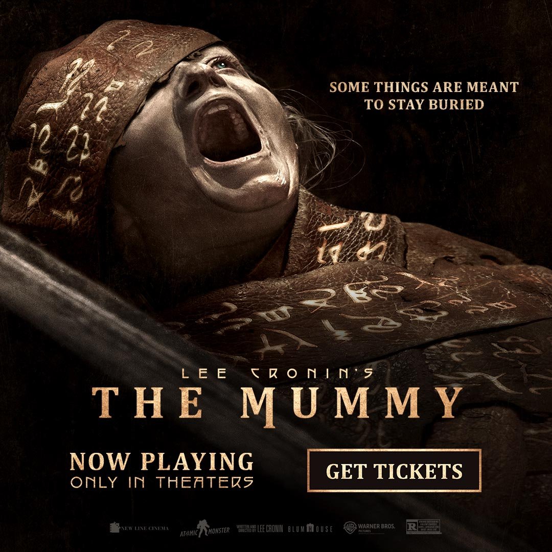 Lee Cronin's #TheMummy is #NowPlaying! See it on the big screen today! centurysquareluxurycinemas.com