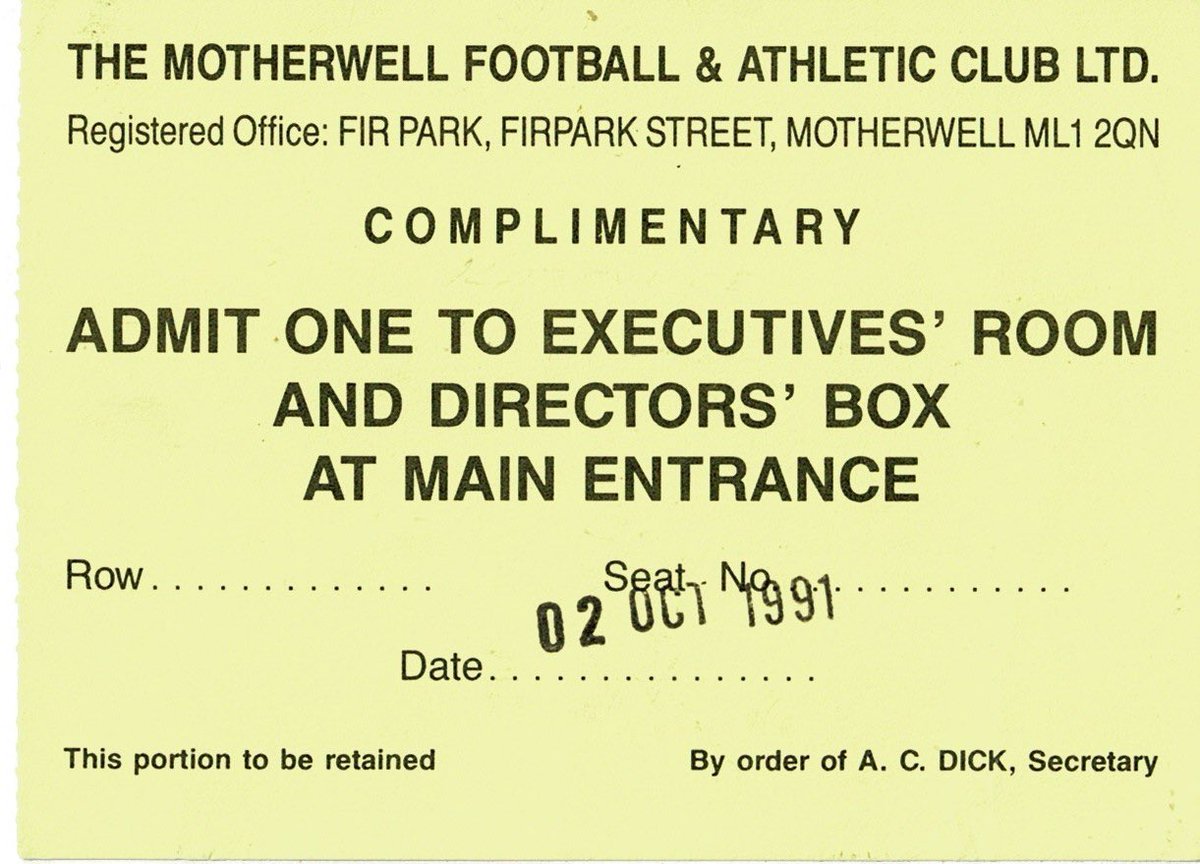 Motherwell F.C. History tweet media