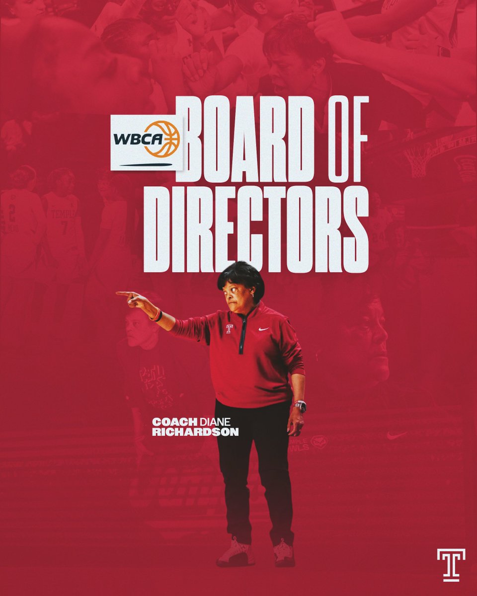 Congrats Coach 👏

Head coach Diane Richardson has been named to the WBCA Board of Directors! 

#GoOwls