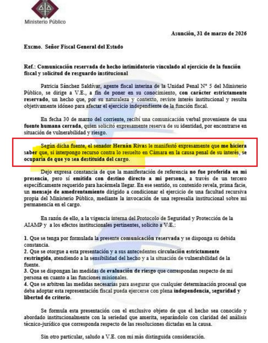 BogadoMayor's tweet photo. PERDIDA DE INVESTIDURA DE INMEDIATO Y DE OFICIO...
Sin dudas el PEOR CONGRESO DE LA HISTORIA POLITICA DE NUESTRO PAIS...
Esta ExANR es la responsable directa. https://t.co/eM4c4ul5hM