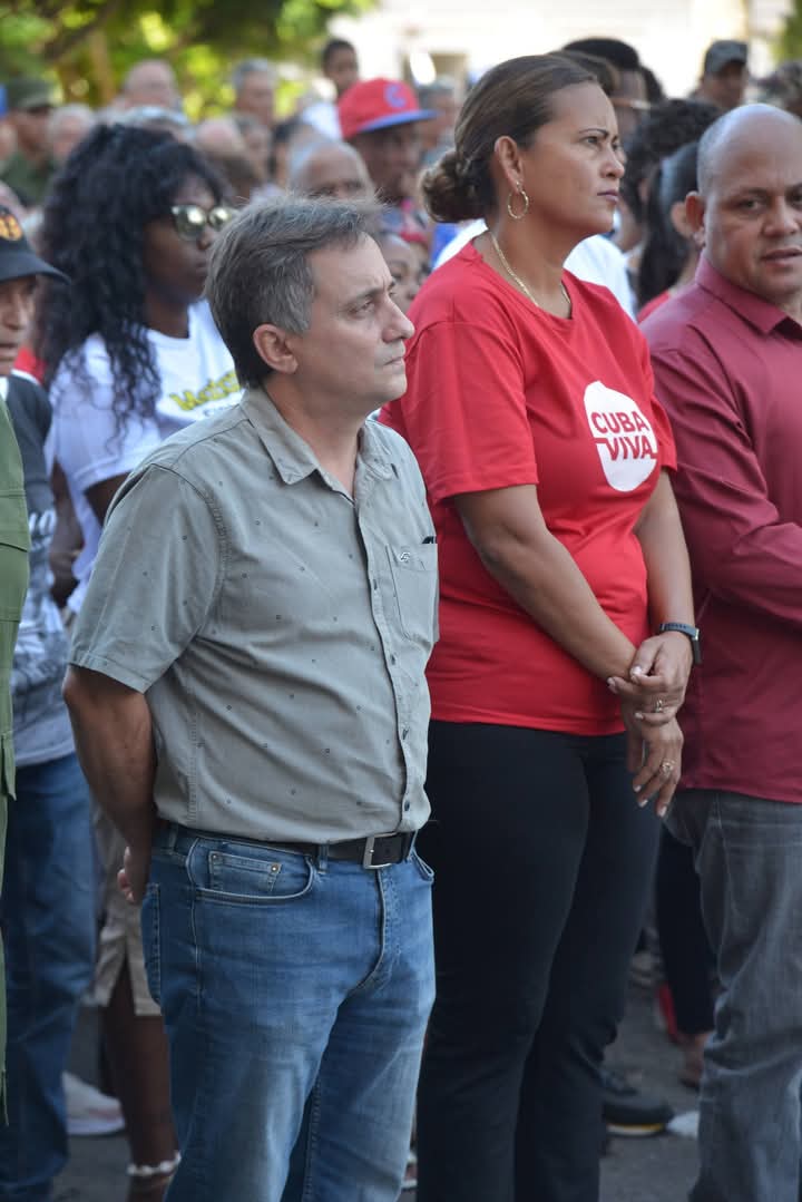 gpppmatanzas's tweet photo. 🇨🇺El pueblo de #Matanzas jura defender hasta la última gota de sangre esta Revolución de los humildes, por los humildes y para los humildes.
A 65 años de proclamarse el carácter socialista de la #RevoluciónCubana, nuestro modelo de nación es la única garantía de justicia social. https://t.co/w5SfgWLEcG