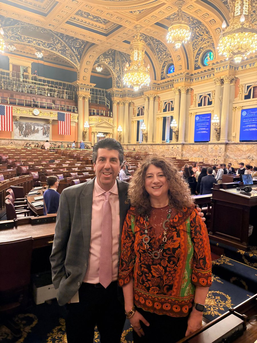 PAHumanities's tweet photo. Yesterday in the Pennsylvania House, Representative Joe Ciresi opened session with a reading of “The Window Keeper” by Yolanda Wisher, a powerful reflection on the everyday acts of care and leadership that sustain our democracy. https://t.co/01eowciATS