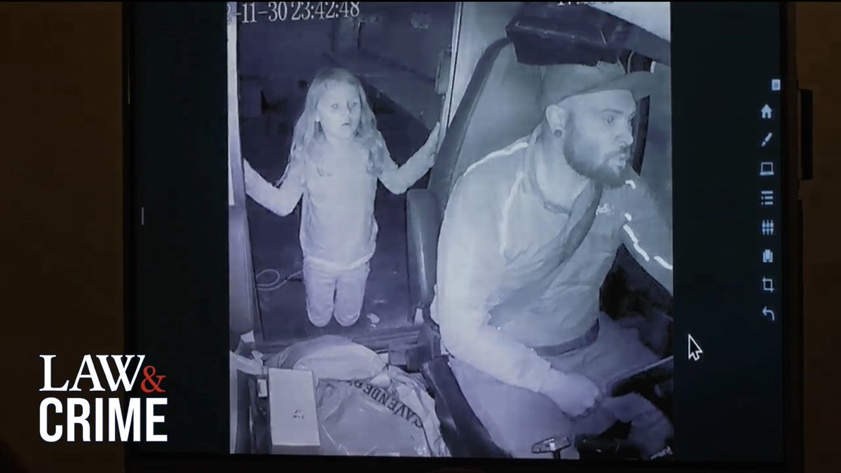 cathyrusson's tweet image. Something that stood out to me as odd is that Tanner Horner has his seatbelt on after he abducts Athena.  I just thought it was an odd thing to do in the middle of a kidnapping, but I looked it up, and FedEx gets an alert if the driver doesn't have his seatbelt on.