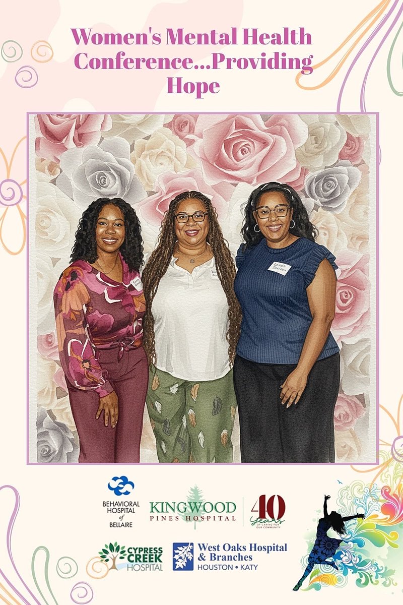lrobinsonlcsw's tweet photo. Some of @AldineISD finest! We’re engaging in learning, expanding our knowledge, and building meaningful connections, and having a little fun with the photo booth at the Women’s Mental Health Conference. @MHSS_AISD @AldineHeadStart @Counseling_AISD @MsCrockett_AISD @JaqueRQ1 https://t.co/TU1CPXyau9