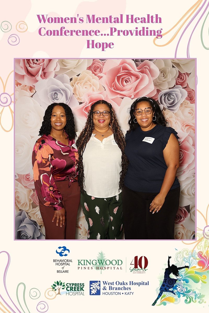 lrobinsonlcsw's tweet photo. Some of @AldineISD finest! We’re engaging in learning, expanding our knowledge, and building meaningful connections, and having a little fun with the photo booth at the Women’s Mental Health Conference. @MHSS_AISD @AldineHeadStart @Counseling_AISD @MsCrockett_AISD @JaqueRQ1 https://t.co/TU1CPXyau9