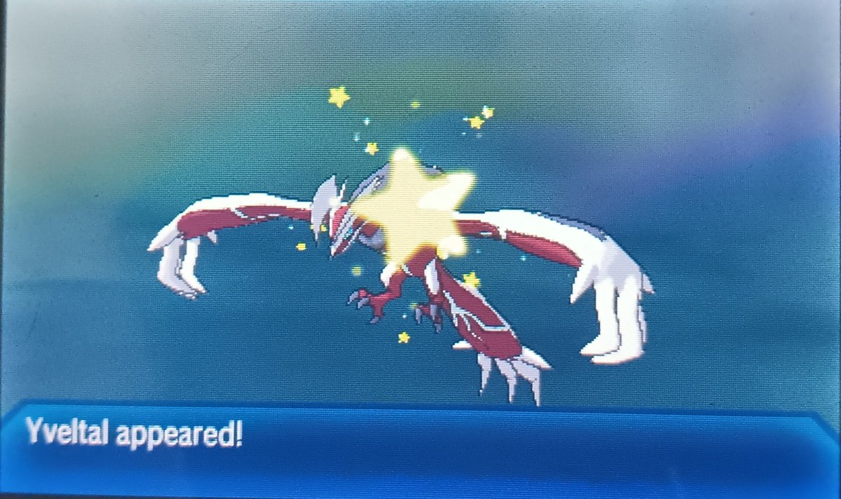 LeafCruz20's tweet image. WHAAAT!!
NO NO NO NO. WHY NO!!
SHINY YVELTAL FIRST ENCOUNTER!!
(1/2)
#ShinyPokemon #PokemonUSUM #Yveltal
