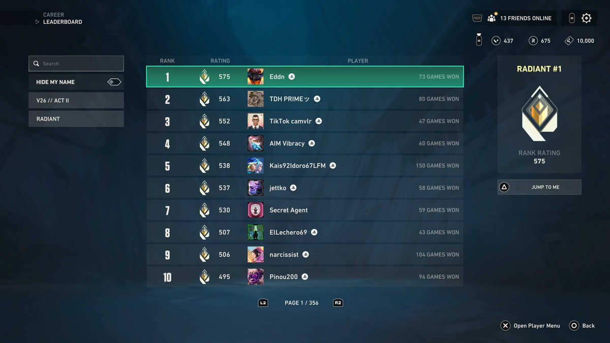 ImEddn's tweet photo. long time no see, but back on rank 1 https://t.co/zsvTLmEmBd