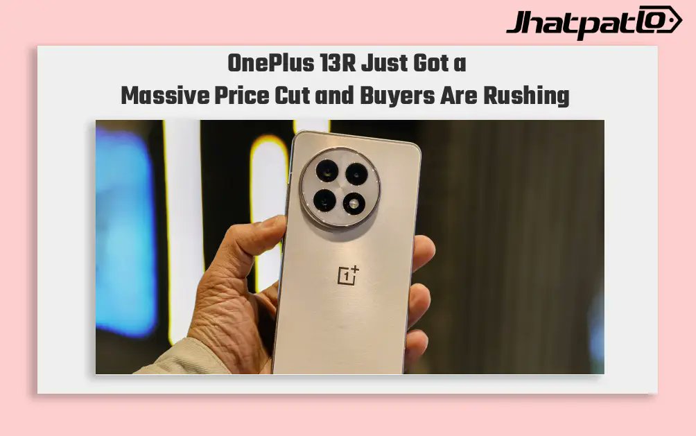 jhatpatlo's tweet image. You wait months for a good deal… and it drops on Zepto randomly 😭
OnePlus 13R now ₹32,999 after ₹10K off.

Timing matters fr. Worth it now or still waiting?
 jhatpatlo.com/insights/onepl…

#jhatpatLo #OnePlus13R  #BudgetFlagship #Android #Zepto #DealDrop #Trending