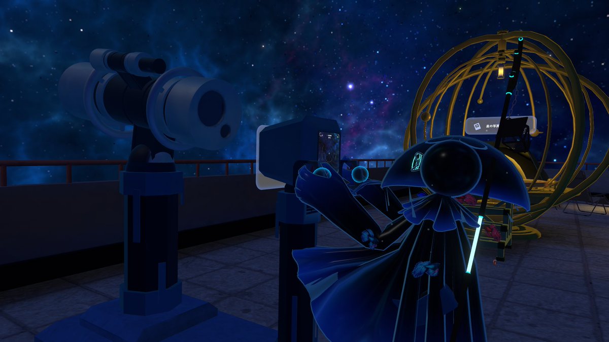 4zima_vr's tweet photo. 【天体観測部 ⁄ Astronomy Club】
2026年4月  
 #VRChat https://t.co/djriB9bhH1