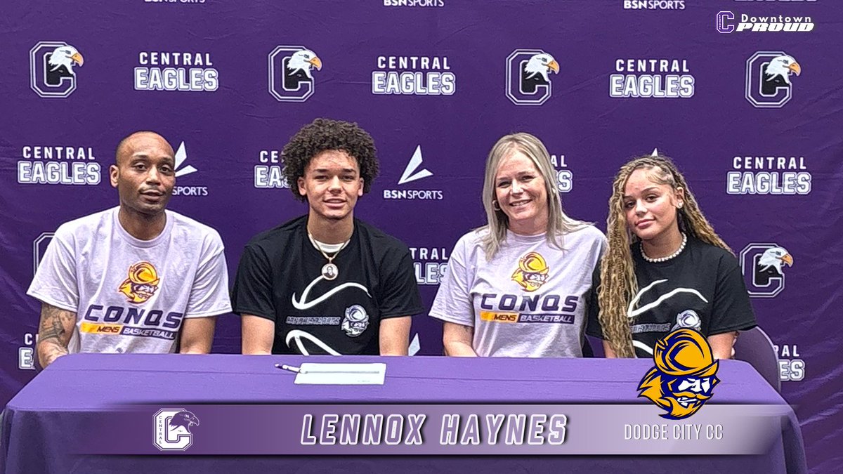 OPSCHSAth's tweet photo. Congrats to @OPSCHSBBB own Lennox Haynes for signing with @GoConqsMBB. We cant wait to see what the future holds for this young man #DowntownProud https://t.co/BaV20unkie