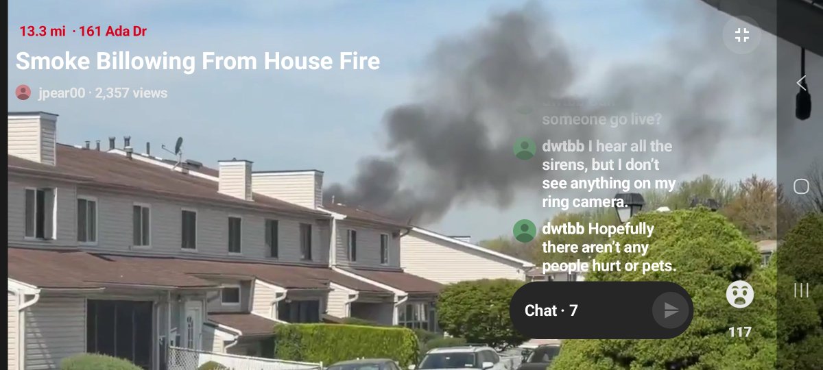 EmergencyStream's tweet image. 🚨 🔥 #BREAKING | NY | Staten Island | 2nd alarm fire in a 3-story PD | #Watch: go.citizen.com/GNcLrTf3n2b
#Listen: scannerradio.app/?l=ODY5NDQ