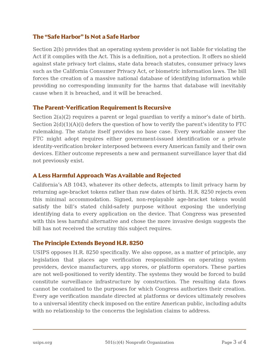 U.S. Internet Preservation Society tweet media