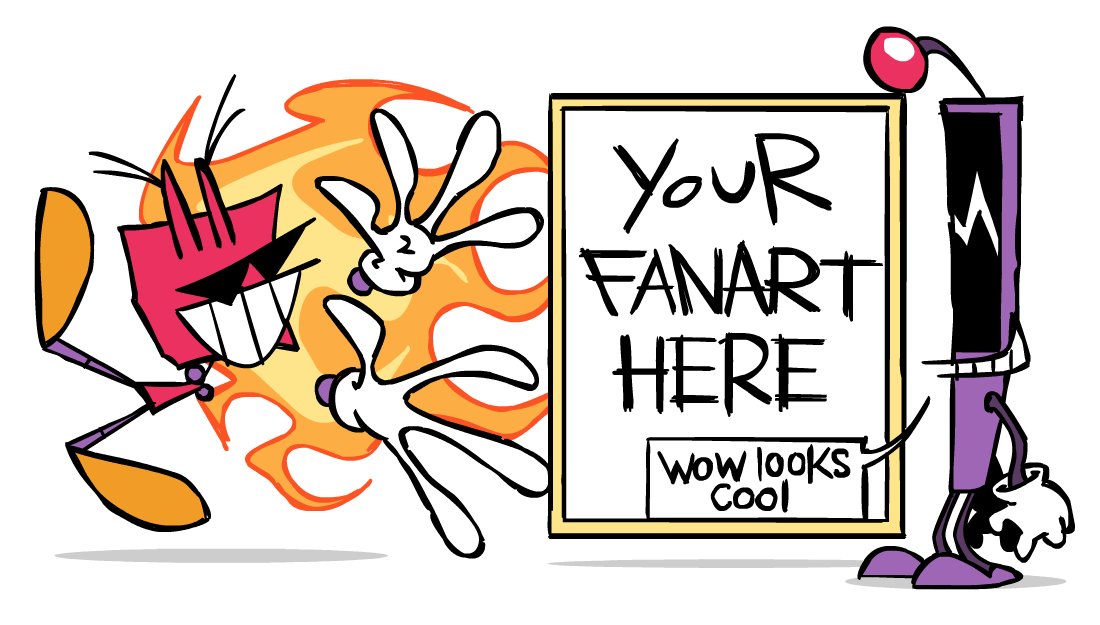 swackygames's tweet photo. WHAT UP, DynamiteHead FANS? I'll be reposting your amazing fanarts now. Simply add #DynamiteHead to your drawing (or BETTER YET. TAG ME @swackygames) and have your fanart be seen by billions of people (that's how many people follow this account, i checked) GET POSTING! https://t.co/oBp9djQFc5