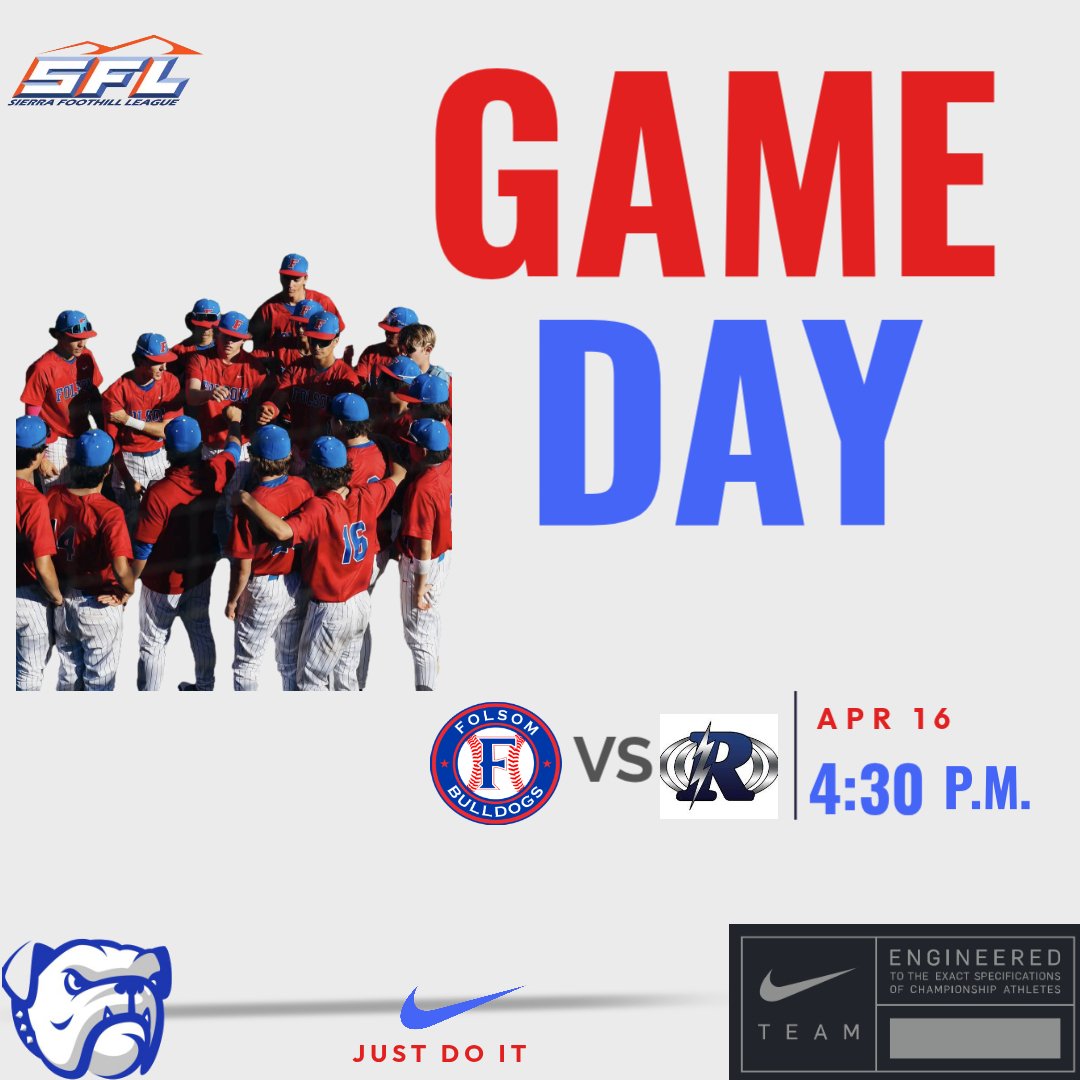 FHSbaseballDogs's tweet photo. 🆚️Rocklin
📍Rocklin HS
⏰️4:30pm
🖥 https://t.co/4vhn0bP3Ho
@SacBee_JoeD @WCPSacramento @westcoastpreps_ @PremierPrepsNMP @telegraphmlong https://t.co/JGPHcKCUMT