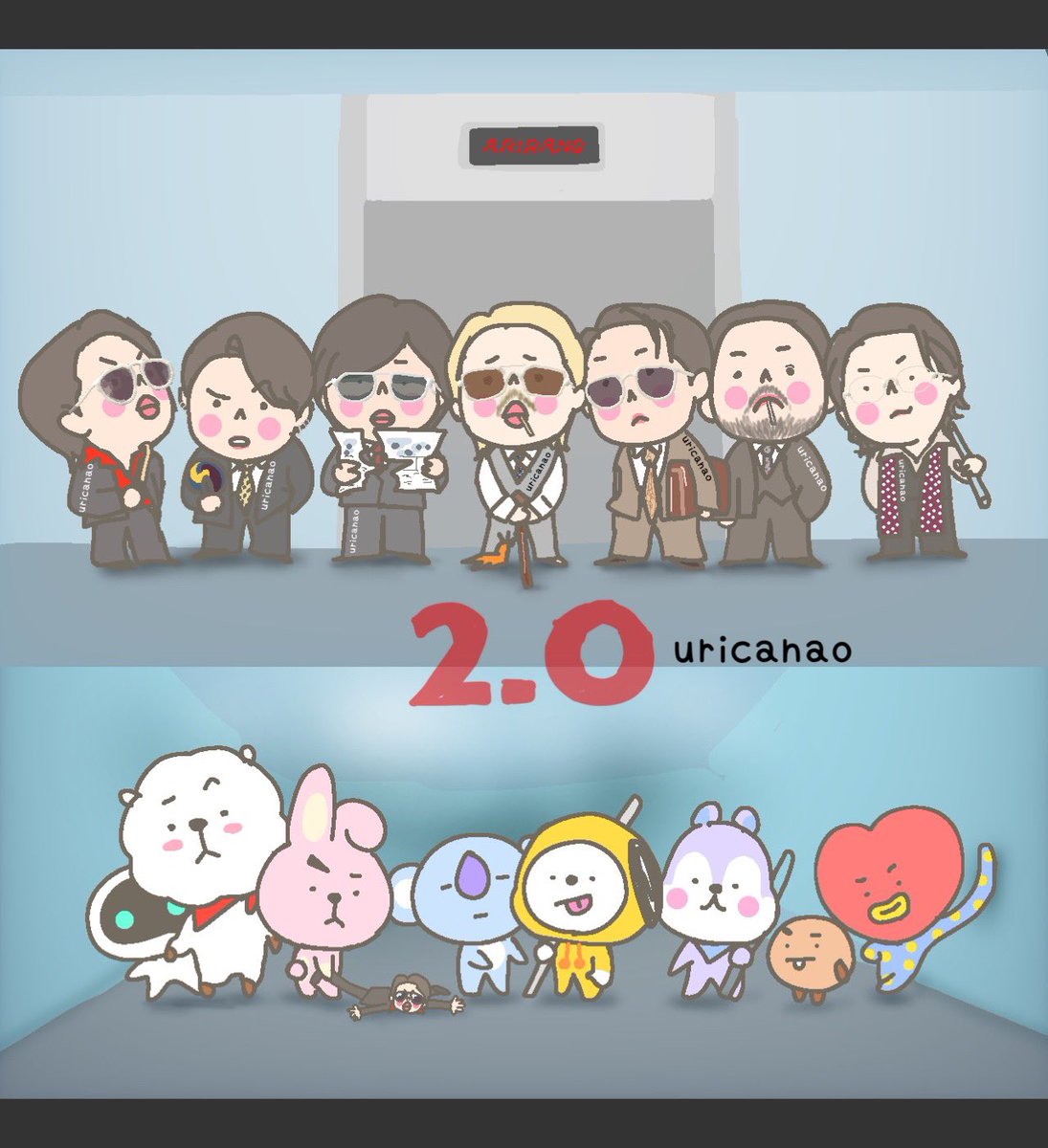 同じ日本にいるってだけでもの凄く空気吸い込んでる🌬️

#BTS_WORLDTOUR_ARIRANG_JAPAN 
#BTS_ARİRANG 

illustrated byうり<a href="/junguccivliton7/">うり</a>