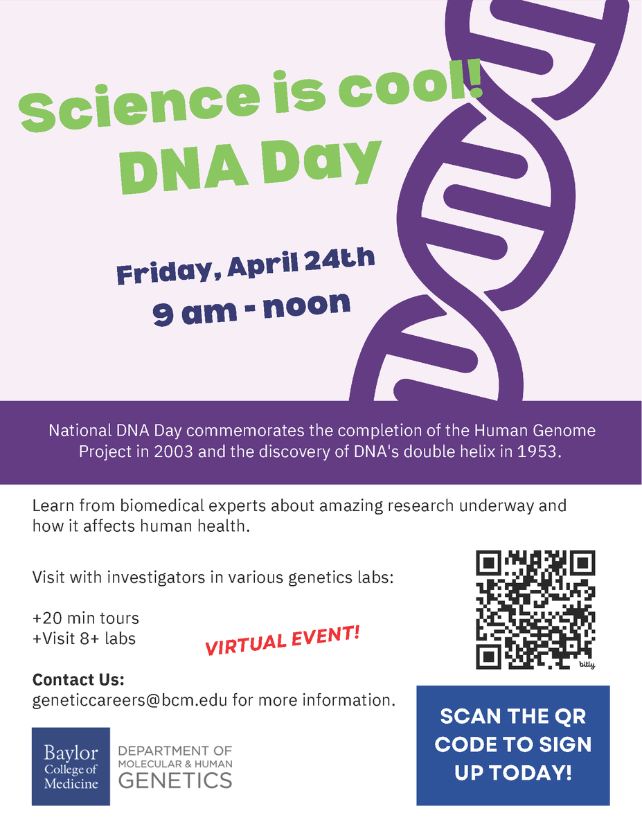 From the Labs at Baylor College of Medicine tweet media