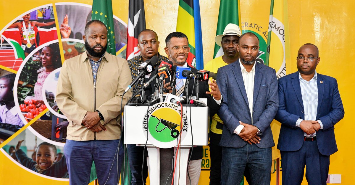 United Democratic Alliance, UDA. tweet media