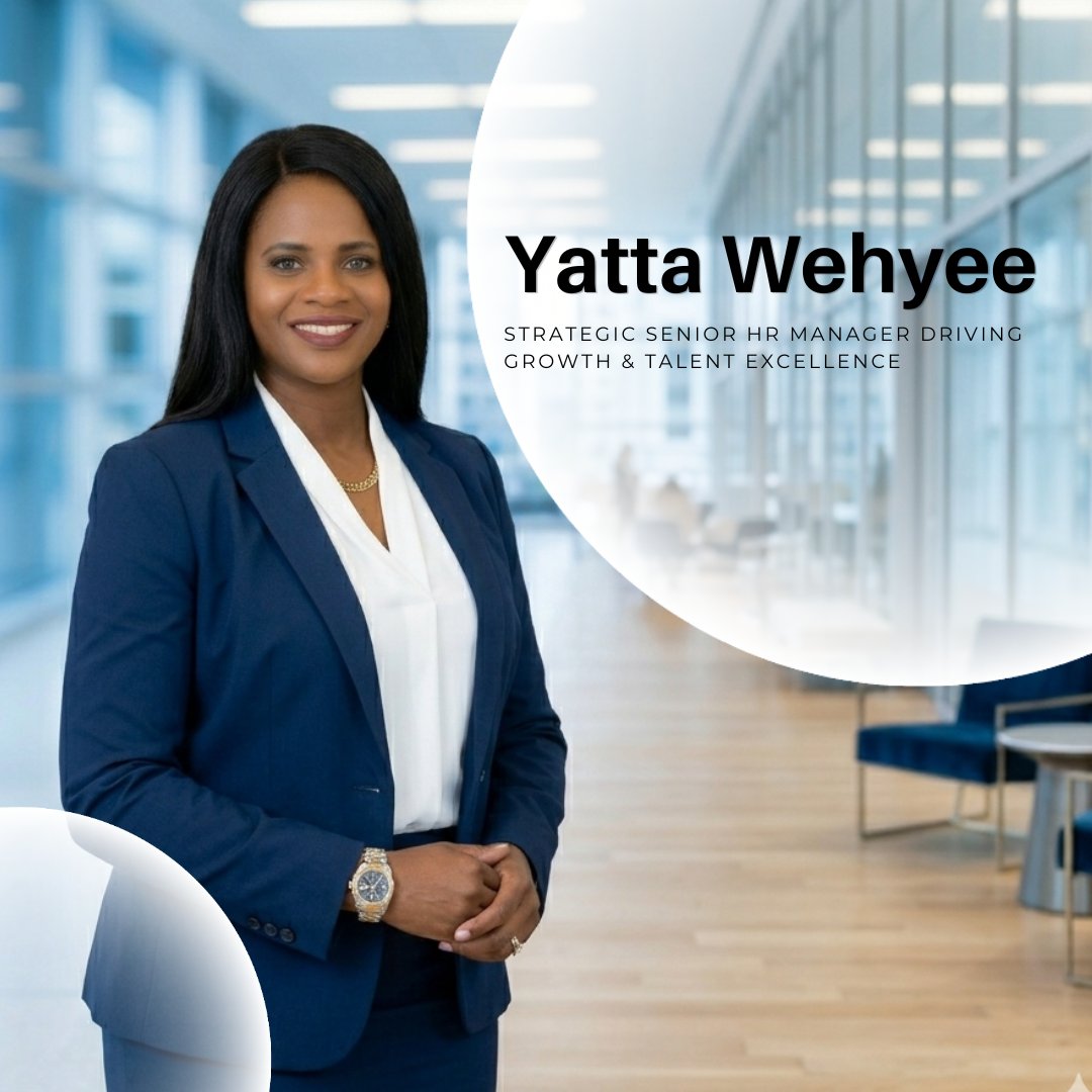 YattaWehyee's tweet photo. Yatta Wehyee | Strategic Senior HR Manager Driving Growth &amp; Talent Excellence
Aligning talent, culture, and strategy to build high-performing organizations.

#YattaWehyee #HR #Leadership #TalentStrategy #BusinessGrowth #PeopleFirst #WorkplaceCulture https://t.co/ksZS1knc17