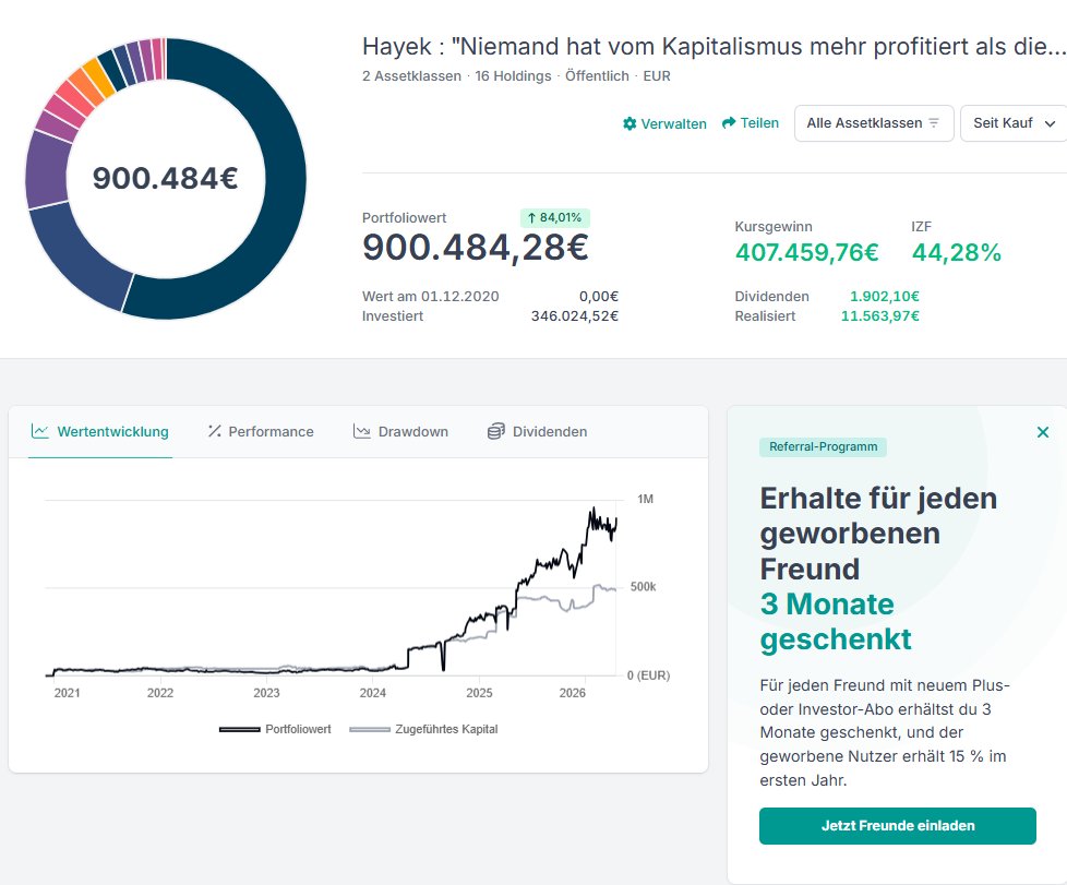 Arbeiterkind Aktienmillionär tweet media