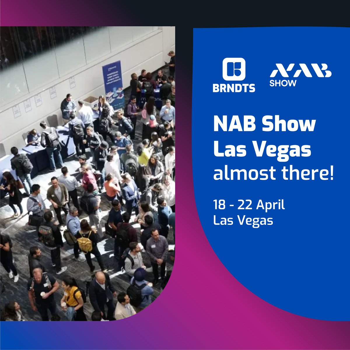 NAB Show Las Vegas is around the corner.

If you are attending and want to discuss contextual monetization strategies for sports streaming or digital platforms, reach out to connect.

#BRNDTS #NABShow2026 #AdTech #CTV #SportsMedia #AIinMedia