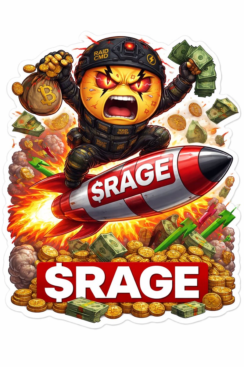 Finally found a real CTO project with 100% community dominance and solid vision!
$RAGE is rooted and ready to eradicate scam and build something real enough.

Telegram: t.me/+lL52HrSoV0pkZ…

Ca: 2vtuXdpMKHx8CsdeU1y2rr3tfyhPD51B2t5WTbUUpump

#Sol #映画蓮ノ空 #ขอByตี๋ตี๋