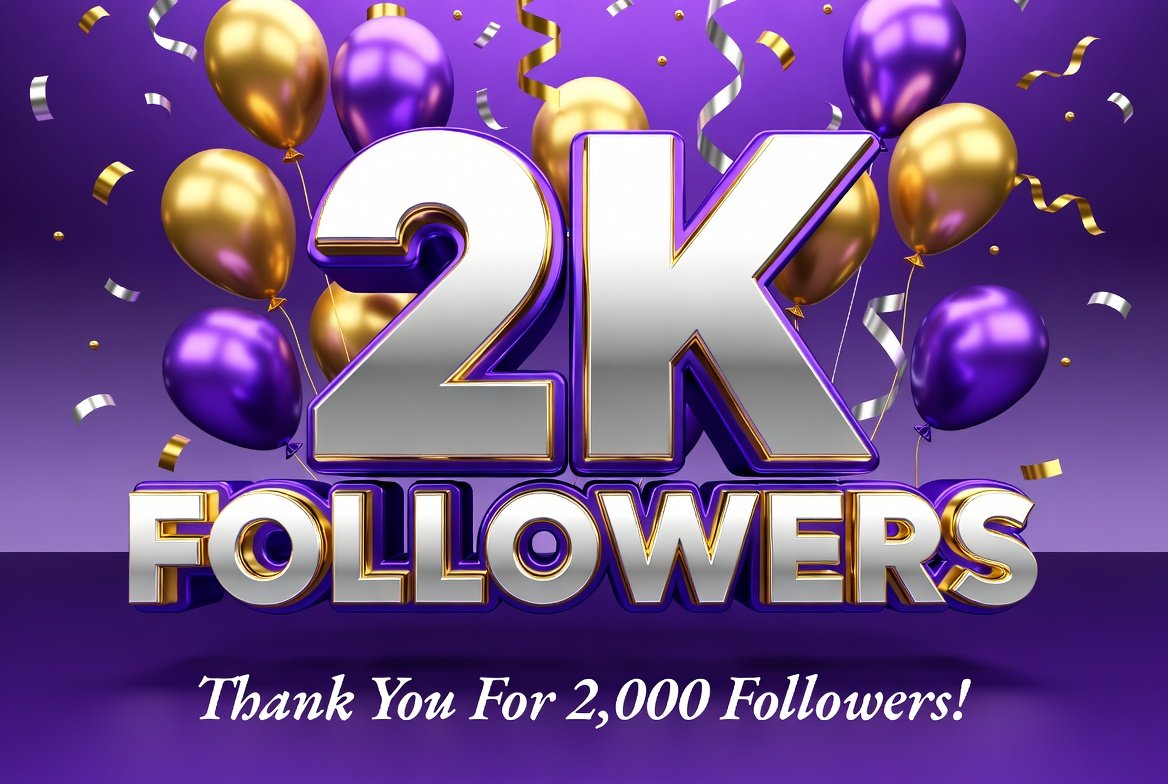 AwhefeadaGrace's tweet image. "🎉 2K FOLLOWERS ACHIEVED! Thank you so much, fam. Your support means the world — let's keep growing together! 💙 What's one thing you'd love to see more of here? #2KFollowers #ThankYou